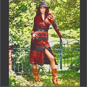 Donald J Pliner Odessa brown suede slouch boots stacked heel size 7.5